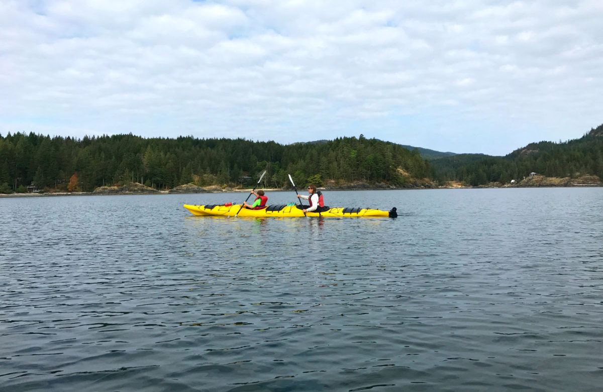 Quadra Island Kayaking Adventure - Traveling Islanders